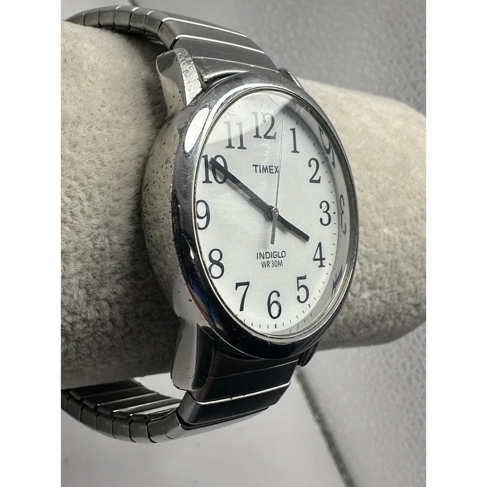 Timex Men Indiglo KO 2002 Watch New Battery 35MM 7